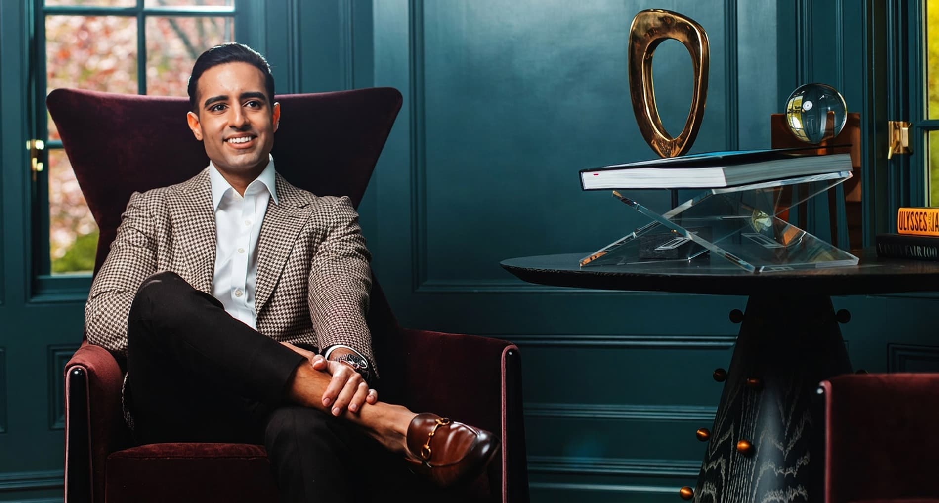 Dr. Karan Mehta in his Park Avenue practice